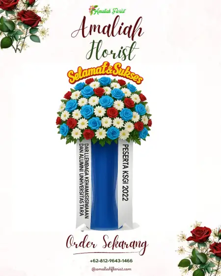 Standing Flowers Resepsi Pernikahan Depok